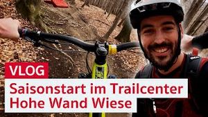 Zurück aus der Winterpause: Saisonstart im Trailcenter Hohe Wand Wiese | Mountainbiken in Wien