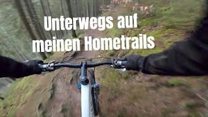 Mit dem Mountainbike unterwegs auf meinen Hometrails | GoPro POV